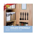 Wall Racks & Hooks | Command 17067CLR-9ES 0.5 lbs. Capacity Small Plastic/Metal Hooks and Strips - Clear (9/Pack) image number 3