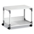 Office Carts & Stands | Durable 371010 System 48 23.6 in. x 18.7 in. x 17 in. 2 Shelves Metal Multi-Function Trolley - Gray image number 0