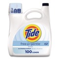 Cleaning & Janitorial Supplies | Tide 80762802 Free and Gentle 132 oz HE Compatible Liquid Laundry Detergent (4/Carton) image number 1
