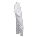 Safety & First Aid | Ansell KCC44312 A40 Coveralls with Zipper Front and Elastic Wrists and Ankles - Medium/White (25/Carton) image number 2