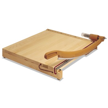 Swingline 1142A 15 Sheets 15 in. Cut Length 15 in. x 15 in. Classiccut Ingento Solid Maple Paper Trimmer