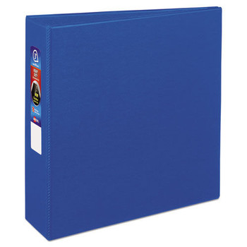 Avery 79883 3 Locking One Touch EZD Rings 3 in. Capacity 11 in. x 8.5 in. Heavy-Duty Non-View Binder with DuraHinge - Blue