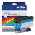 Ink & Toner | Brother LC406CS LC406CS INKvestment 1,500 Page-Yield Ink - Cyan image number 0