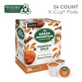 Coffee | Green Mountain Coffee 5000368942 Fair Trade Certified Flavored Coffee K-Cups - Pumpkin Spice (24/Box) image number 4