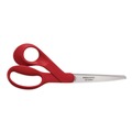 Arts & Crafts Supplies | Fiskars 1069756 Premier Left Handed Scissors 9.75-in Long 8-in Cut Length Offset Red Handle image number 0