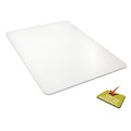 Office Chair Mats | Deflecto CM11142PC 36 x 48 All Day Use Rectangular Chair Mat - Clear image number 4
