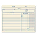 File Folders | TOPS 3440 Straight Tab Job Folder - Letter Size, Manila (20/Pack) image number 1