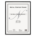 Office Decor | NuDell 31222 18 in. x 24 in. Plastic Face Metal Poster Frame - Black image number 0