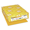 Cover & Cardstock | Astrobrights 22571 8.5 in. x 11 in. 24 lb Bond Weight Color Paper - Galaxy Orange (500-Sheets/Ream) image number 0