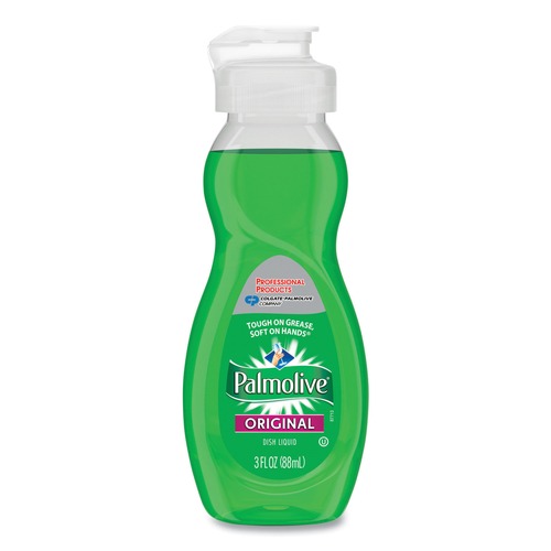 Dish Soaps | Palmolive 01417 3 oz. Bottle Dishwashing Liquid - Original Scent (72/Carton) image number 0