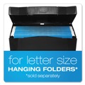 Just Launched | Pendaflex 20861 13.5 in. x 10.25 in. x 10.88 in. Portable Letter Size File Box - Black image number 2