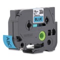 Labels | Brother P-Touch TZE541 0.7 in. x 26.2 ft. TZe Standard Adhesive Laminated Labeling Tape - Black on Blue image number 1