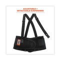 Safety & First Aid | Ergodyne 11288 ProFlex 2000SF High-Performance Spandex Back Support Brace, 4X-Large, 52-in to 58-in Waist, Black image number 3