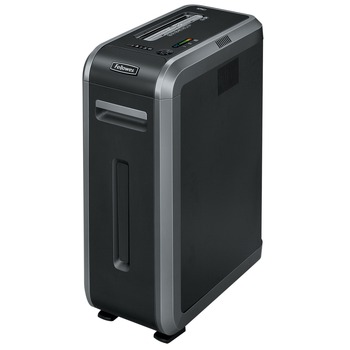 Fellowes Mfg Co. 3312501 Powershred 125ci 20 Sheet Capacity 100% Jam Proof Heavy-Duty Cross-Cut Shredder