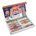 Pencils | Cra-Z-Art 740171 No. 2 Pencils Motivational Classpack - Black Lead/Assorted Barrels (250/Set) image number 0
