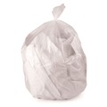 Trash Bags | Heritage H6645TC 33 in. x 45 in. 33 gal. 1 mil Linear Low-Density Can Liners - Clear (200/Carton) image number 2