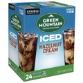 Coffee | Green Mountain Coffee 5000359624 Brew Over Ice Coffee K-Cups - Hazelnut Cream (24/Box) image number 2