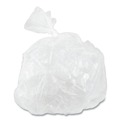 Trash Bags | Inteplast Group S303713N 30 gal. 13 microns 30 in. x 37 in. High-Density Interleaved Commercial Can Liners - Clear (25 Bags/Roll, 20 Rolls/Carton) image number 1