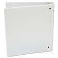 Binders | Universal UNV20972 Economy 1.5 in. Capacity 11 in. x 8.5 in. Round 3-Ring View Binder - White image number 7
