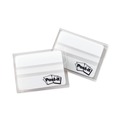 Page Flags | Post-it Tabs 686F-50WH 2 in. Wide 1/5-Cut Lined Tabs - White (50/Pack) image number 1