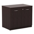 Office Filing Cabinets & Shelves | Alera ALEVA613622ES Valencia Series 34.13w x 22.78d x 29.5h Storage Cabinet - Espresso image number 0