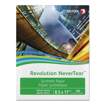 PAPER AND PRINTABLES | Xerox 3R20176 8 mil 8-1/2 in. x 11 in. Revolution NeverTear - White (500/Ream)