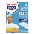 Erasers & Correction Supplies | P&G Pro 83900240 2.3 in. x 4.6 in. 1 in. Thick Magic Eraser - White (6/Pack, 6 Packs/Carton) image number 1
