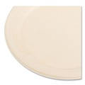Bowls and Plates | Boardwalk BWKPLATE9NPFA 9 in. Diameter Bagasse PFAS-Free Dinnerware Plate - Tan (500/Carton) image number 9