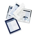 Report Covers & Pocket Folders | Avery 47696 150-Sheet Capacity 11 in. x 8.5 in. Flexi-View Six-Pocket Polypropylene Organizer - Translucent/Navy image number 1