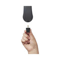 Office Electronics & Batteries | Softalk 03201 Twisstop Detangler with Coiled 25 ft. Phone Cord - Black image number 2
