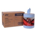 Paper Towels and Napkins | Tork 450338 Advanced ShopMax Wiper 450 Centerfeed Refill - Blue (2/Carton) image number 0