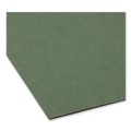 File Folders | Smead 64155 Legal Size 1/5-Cut Tabs Hanging Folders - Standard Green (25/Box) image number 3