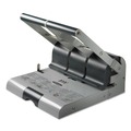 Staple Punches | Swingline A7074650B 160-Sheet Antimicrobial Protected Adjustable 2-To-3 9/32 in. Hole Punch - Putty/Gray image number 0