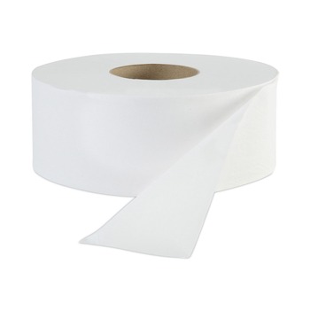 Boardwalk B6111 3-1/2 in. x 2000 ft. JRT Jr. 1-Ply Bath Tissue - Jumbo, White (12/Carton)