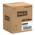 Cups and Lids | SOLO 374W-2050 4 oz Single-Sided Poly Paper Hot Cups - White (1000/Carton) image number 3