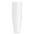 Just Launched | Dart 32TJ32 32 oz. Foam Drink Cups - White (500/Carton) image number 1
