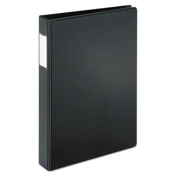 Cardinal 14232V3 1 in. Capacity 14 x 8.5 Legal Slant D 3-Ring Binder - Black