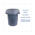 Storage Accessories | Boardwalk Z7660VNK 38 in. x 60 in. 60 gal. 16 mic High-Density Industrial Can Liners Flat Pack - Natural (100/Carton) image number 3
