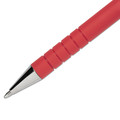 Pens | Paper Mate 9620131 Medium 1 mm FlexGrip Ultra Recycled Stick Ballpoint Pen - Red Ink, Red Barrel (1-Dozen) image number 3