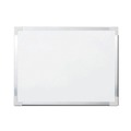 White Boards | Flipside 17641 48 in. x 36 in. Framed Dry Erase Board - White Surface, Satin Aluminum Frame image number 0