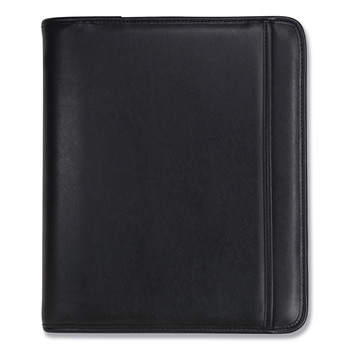  | Samsill 15650 Professional Zippered Pad Holder/Ring Binder - Vinyl Black
