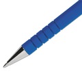 Pens | Paper Mate 9660131 0.8 mm Fine FlexGrip Ultra Recycled Stick Ballpoint Pen - Blue Ink, Blue Barrel (1-Dozen) image number 2