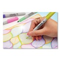 Permanent Markers | Sharpie 2185227 Ultra Fine Tip Permanent Markes - Assorted 80s Glam Colors (24/Pack) image number 2