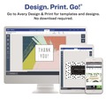 Mailing, Packing & Shipping | Avery 05389 4 in. x 6 in. 80 lbs. Printable Postcards - Matte White (50/Box) image number 7