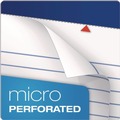 Notebooks & Pads | Ampad 20-304 (50) White 5 in. x 8 in. Sheets Narrow Rule Perforated Writing Pads (1-Dozen) image number 2