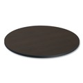 Office Desks & Workstations | Alera ALETTRD36EW 35.5 in. Diameter Round Reversible Laminate Table Top - Espresso/Walnut image number 2