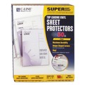 Just Launched | C-Line 61013 11 in. x 8-1/2 in. Super Heavyweight Vinyl Sheet Protectors with 2-in. Sheet Capacity - Clear (50/Box) image number 0