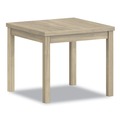 Coffee & Accent Tables | HON H80192.LKI1LKI1 80000 Series 24d x 24w x 20h Laminate Occasional Corner Table - Kingswood Walnut image number 0
