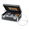 Office & Office Supplies | Vaultz VZ00323 14.5 x 8 x 19.5 Medium Density Fiberboard Locking Storage Chest - Black image number 1