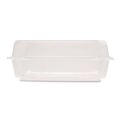 Food Trays, Containers, and Lids | Karat FP-HC99PET-1C PET Plastic Hinged Container 9 x 9 x 3.6 Clear Plastic 100/Pack 2 Packs/Carton image number 7